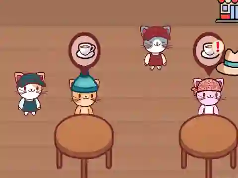 Cat Coffee Shop — δωρεάν online παιχνίδι