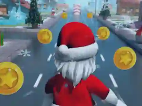 Santa Roblox Running — δωρεάν online παιχνίδι