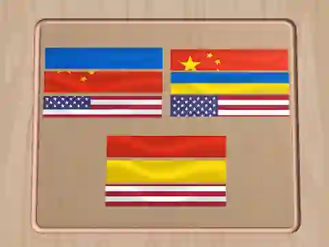 Flag Puzzle Jam: Collect Flags — δωρεάν online παιχνίδι
