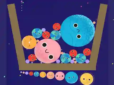 Merge Planets — δωρεάν online παιχνίδι