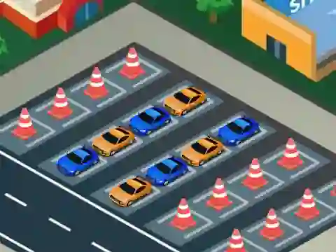 Car Park Sort — δωρεάν online παιχνίδι