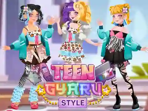 Teen Gyaru Style — δωρεάν online παιχνίδι