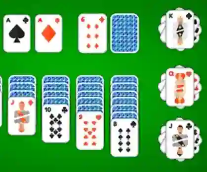 Klondike Solitaire 4 Suits — δωρεάν online παιχνίδι