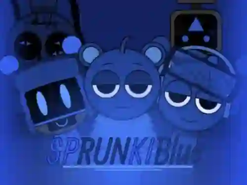 Sprunki Blue Mod — δωρεάν online παιχνίδι