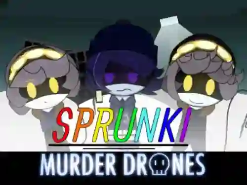 Sprunki: Murder Drones — δωρεάν online παιχνίδι