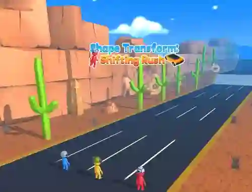 Shape Transform: Shifting Rush — δωρεάν online παιχνίδι