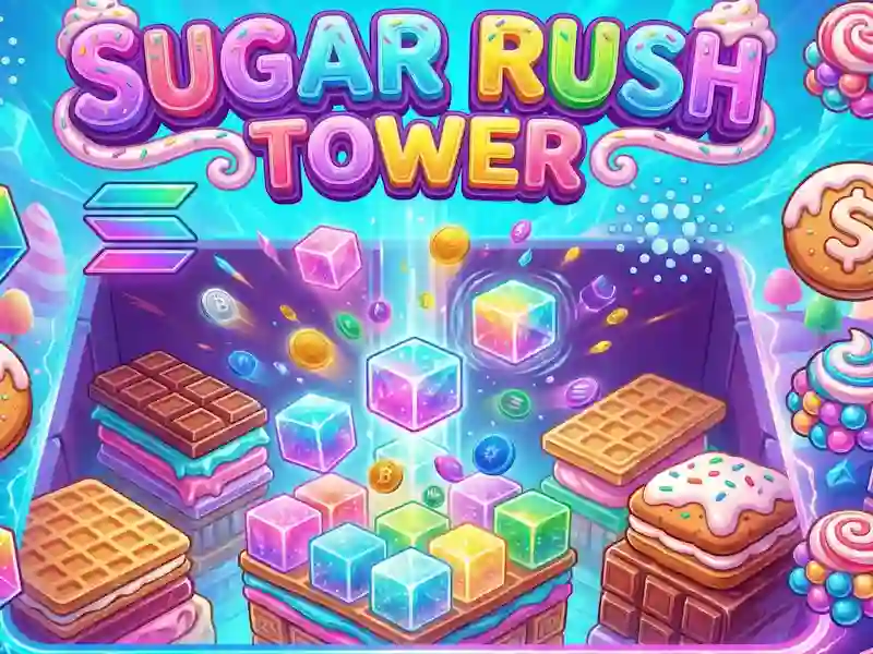 Sugar Rush Tower — δωρεάν online παιχνίδι