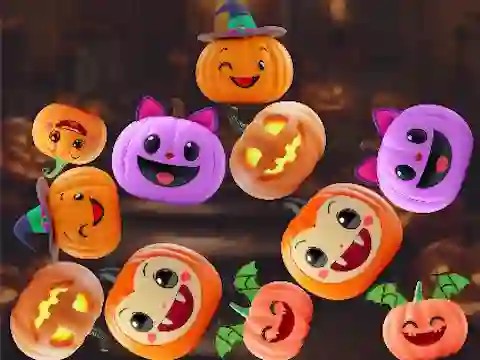 Merge Connect Pumpkins: Halloween! — δωρεάν online παιχνίδι
