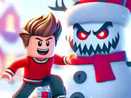 Jigsaw Puzzle: Roblox Snowball Battle — δωρεάν online παιχνίδι