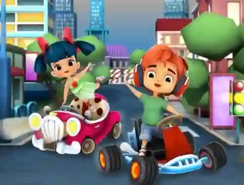 Kart Hooligans — δωρεάν online παιχνίδι