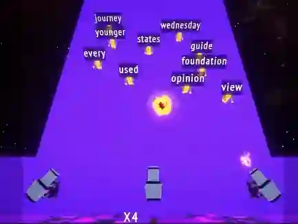 Neon Defense: Type! — δωρεάν online παιχνίδι