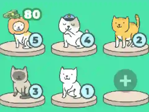 Meow Merge — δωρεάν online παιχνίδι