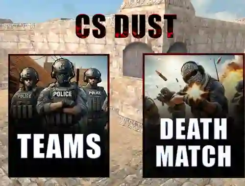 CS Dust — δωρεάν online παιχνίδι