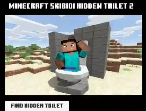 Minicraft Skibidi Hidden Toilet 2 — δωρεάν online παιχνίδι