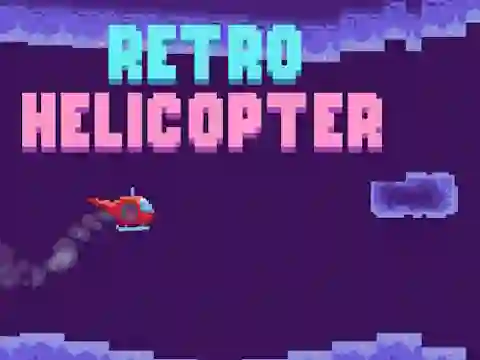 Retro Helicopter — δωρεάν online παιχνίδι