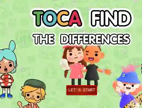 Toca Find The Differences — δωρεάν online παιχνίδι
