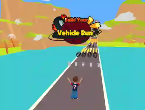 Build Your Vehicle Run — δωρεάν online παιχνίδι
