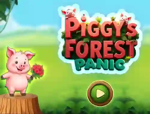 Piggy's Forest Panic — δωρεάν online παιχνίδι
