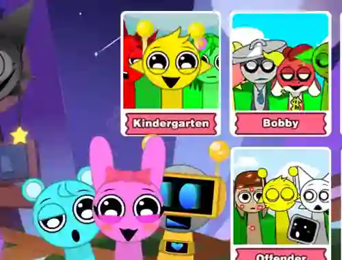 Incredibox Party Frozen Sprunki Beat — δωρεάν online παιχνίδι