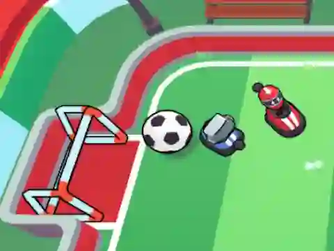 Bumper Cars Soccer — δωρεάν online παιχνίδι