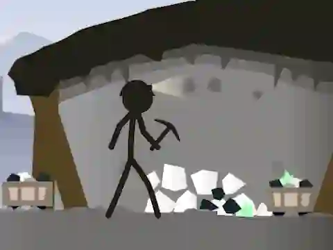 Stickman Mining Simulator — δωρεάν online παιχνίδι
