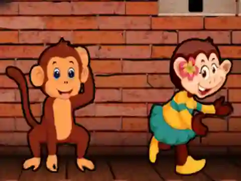 Playful Monkey Escape — δωρεάν online παιχνίδι