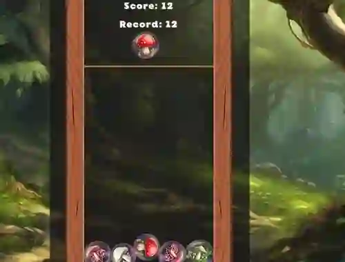 Merge Mushrooms 2048! — δωρεάν online παιχνίδι