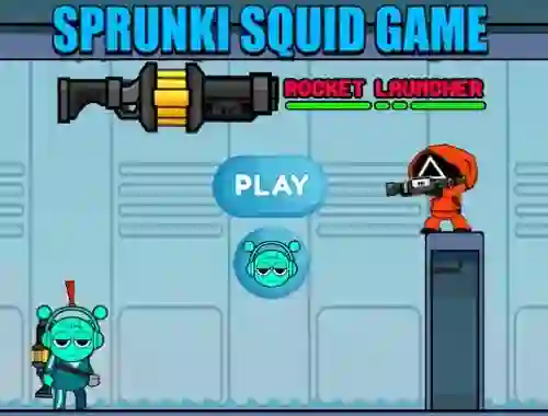 Sprunki Squid Game Rocket Launcher — δωρεάν online παιχνίδι