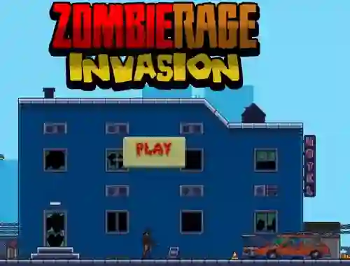 Zombie Rage Invasion — δωρεάν online παιχνίδι