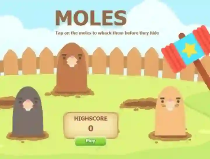 Moles — δωρεάν online παιχνίδι