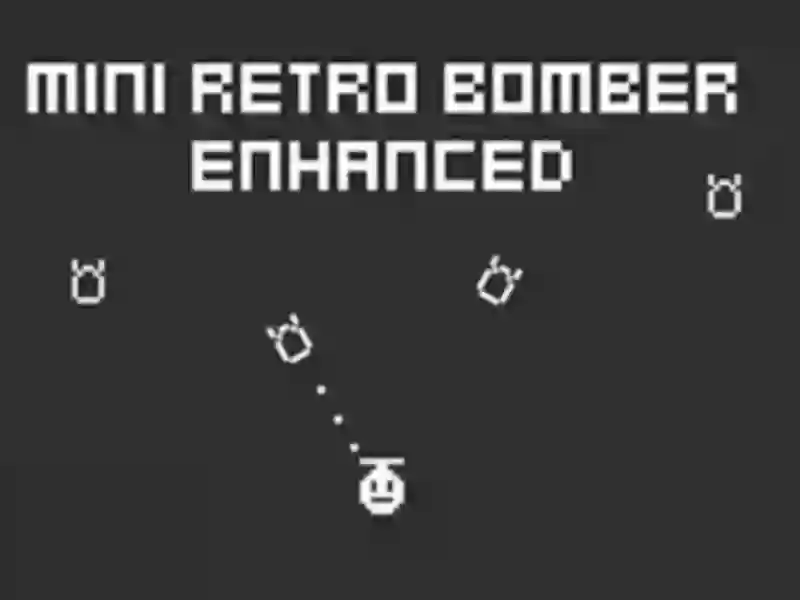 Mini Retro Bomber Enhanced — δωρεάν online παιχνίδι