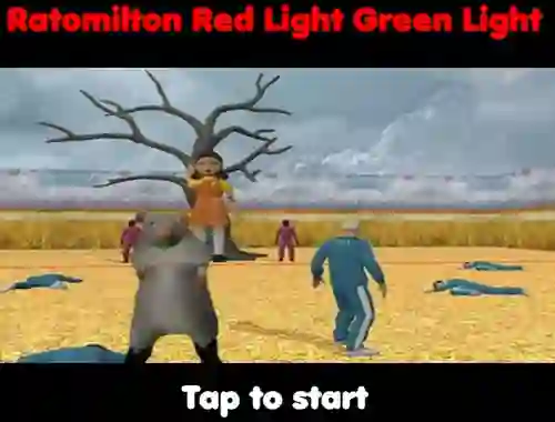 Ratomilton Red Light Green Light — δωρεάν online παιχνίδι