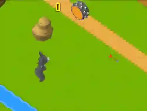 Ratomilton Crosses The Road — δωρεάν online παιχνίδι
