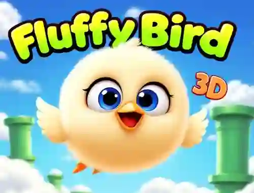 Fluffy Bird 3D — δωρεάν online παιχνίδι