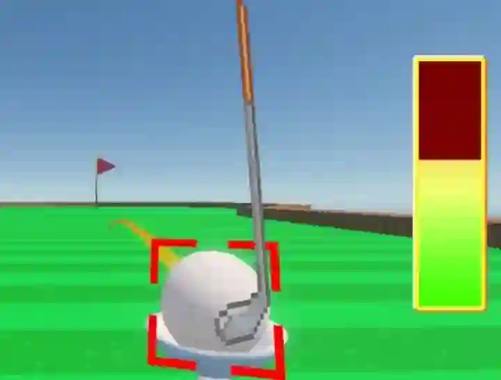 Super Mega Power Golf 3D — δωρεάν online παιχνίδι