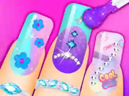 Coloring Book: Nail Art — δωρεάν online παιχνίδι