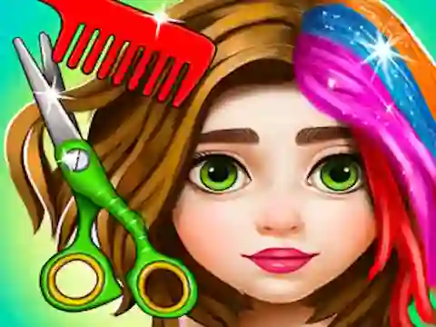Hair Salon & Dress Up Girl — δωρεάν online παιχνίδι