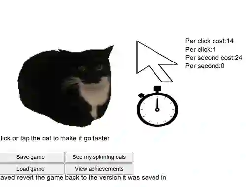 Spinning Cat Clicker — δωρεάν online παιχνίδι