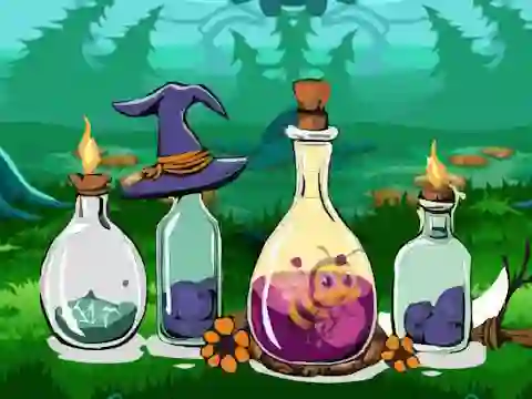 Bottle Stuck Honeybee Escape — δωρεάν online παιχνίδι