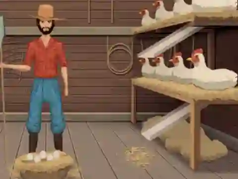 Egg catcher — δωρεάν online παιχνίδι
