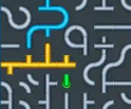 Connect The Pipes Water Puzzle — δωρεάν online παιχνίδι