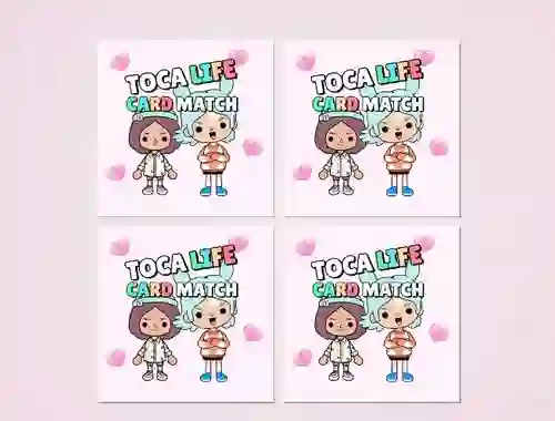 Toca Life Memory Card Match — δωρεάν online παιχνίδι