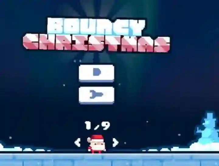 Bouncy Christmas — δωρεάν online παιχνίδι