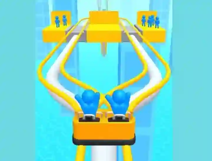Runner Coaster Race — δωρεάν online παιχνίδι
