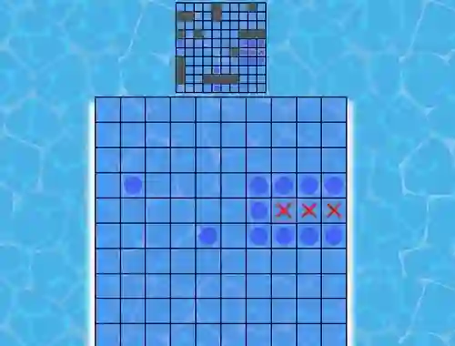 Battleship On Cells — δωρεάν online παιχνίδι