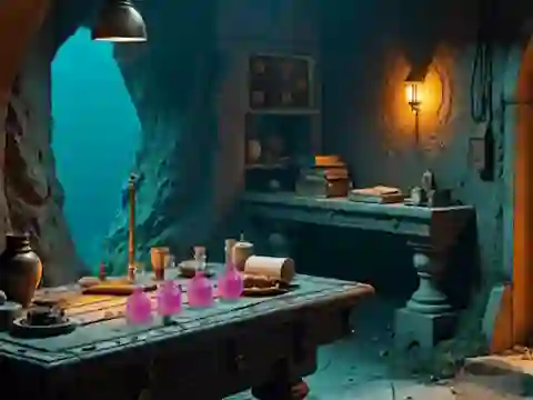 Underwater Sorceress Escape — δωρεάν online παιχνίδι