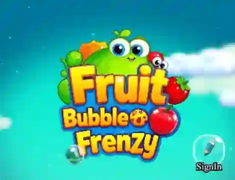 Fruit Bubble Frenzy — δωρεάν online παιχνίδι