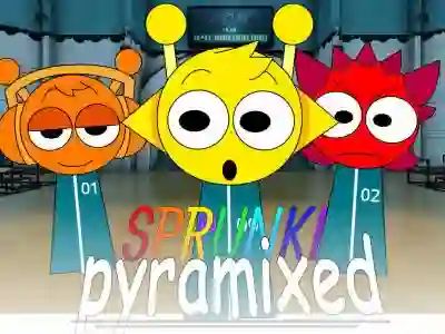 Sprunki Pyramixed: Squid Game — δωρεάν online παιχνίδι