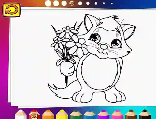Fun Coloring Adventure For Kids — δωρεάν online παιχνίδι