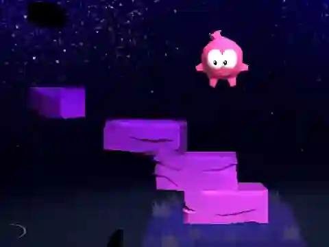 Om nom Jump — δωρεάν online παιχνίδι
